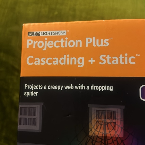 Projection of Creepy Web with Spider (New) - Picture 3 of 9